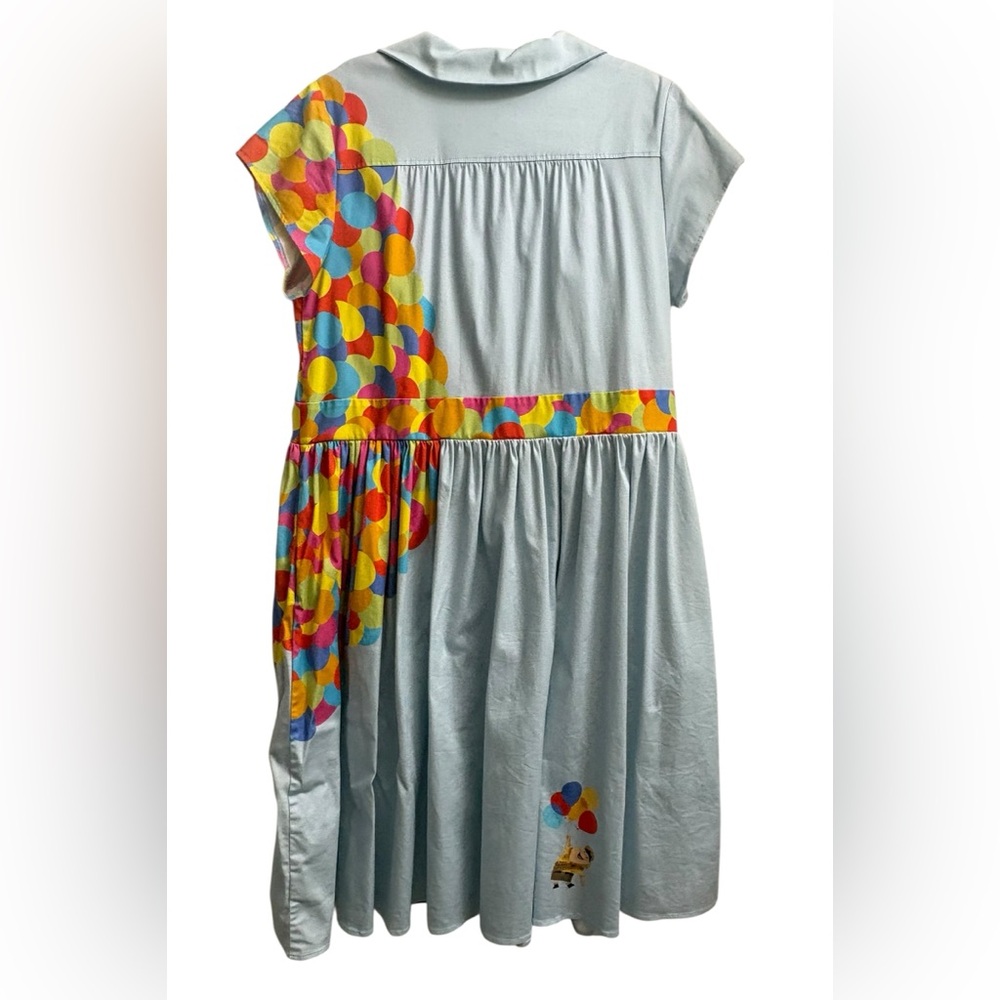 Disney Dress Shop UP Balloon house Multicolor blue women’s plus size 1x Pixar - Picture 3 of 7